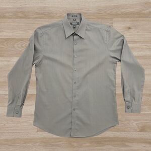 Kenneth Cole Men's Slim Fit Dress Shirt Medium 15 1/2 32-33